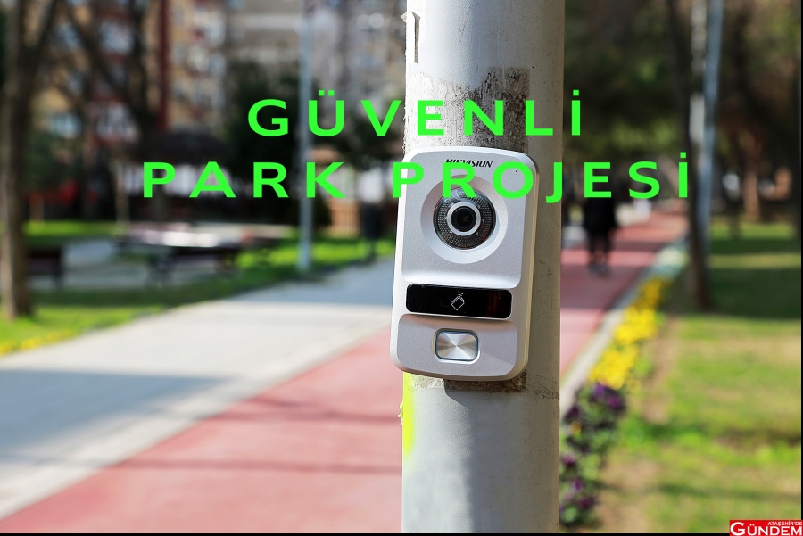 Parkların güvenliği butonlarla artıyor PARK BELEDİYE